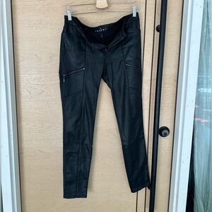 WHBM faux leather pants size 8